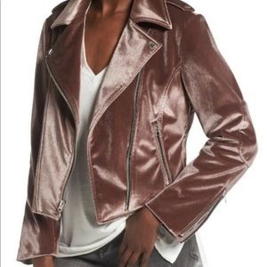 Bcbgeneration velvet Moto jacket